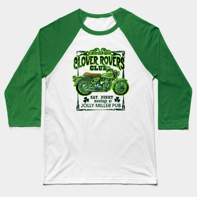 CLOVER ROVER Baseball T-Shirt by teepublickalt69